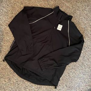 NWT IZOD QUARTER ZIP WINDBREAKER